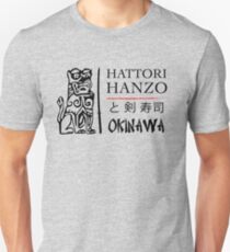 Kill Bill - Hattori Hanzo Anzeige - Schwarz Unisex T-Shirt
