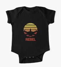 Retro Rebell X-Wing Baby Body Kurzarm