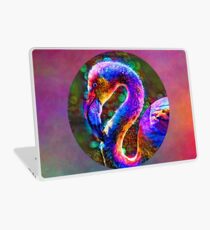 Cosmic Flamingo Laptop Skin
