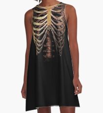RIB CAGE TEE A-Linien Kleid