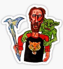 Red Miller & Cheddar Goblin Sticker