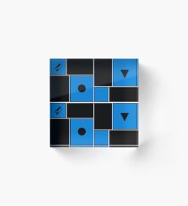 Blueblack Acrylic Block