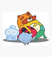 Catbug Bedtime Photographic Print