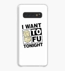 Funda/vinilo para Samsung Galaxy Vegetarier Vegan - I want TOFU Tonight