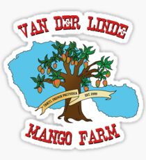 Van Der Linde Mango Farm Sticker