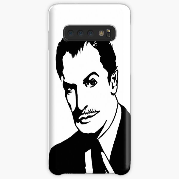 Vincent Price, master of horror, portrait signed by the artist Samsung Galaxy Snap Case