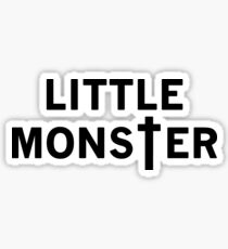 Little Monster - Black Font Sticker
