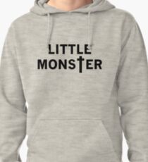 Little Monster - Black Font Pullover Hoodie