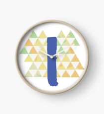 Blue Slide Park Clock
