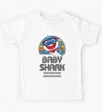 Baby Shark Retro (Boy) - For Light Kids Tee