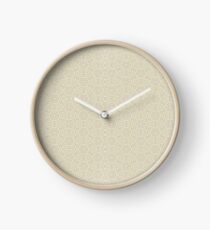 Moroccan pattern Clock