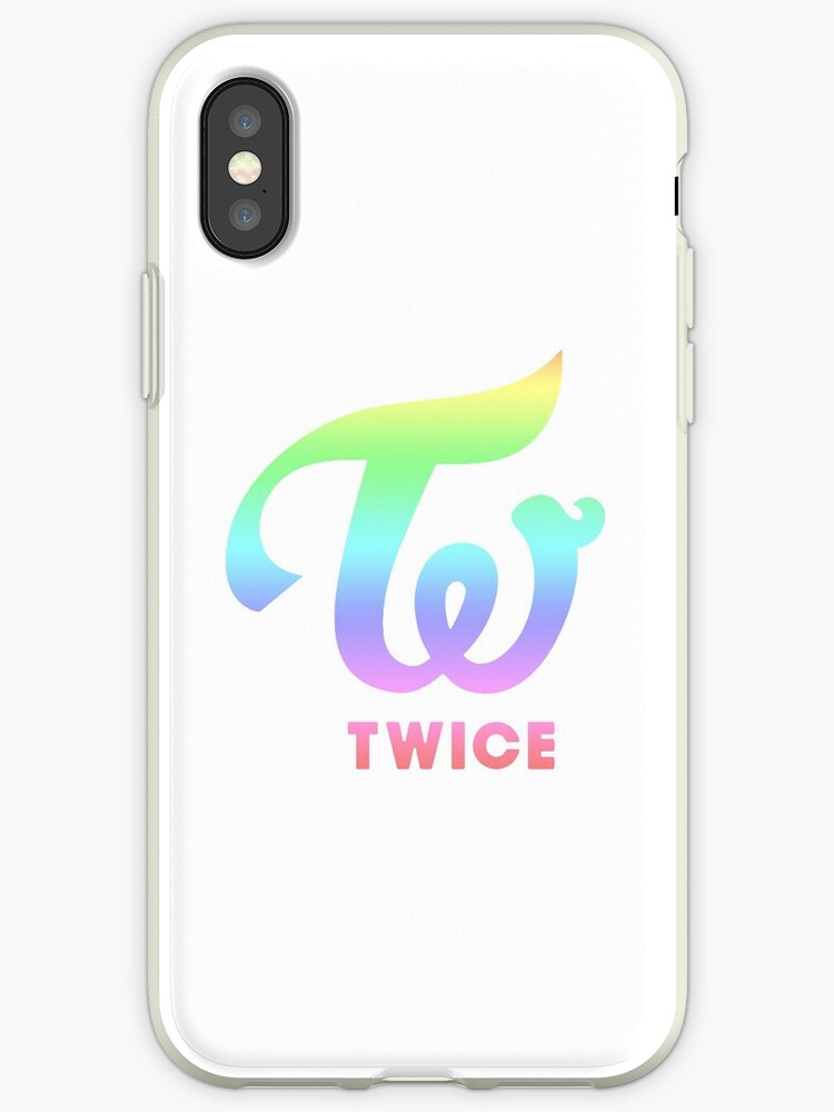 Twice Logo Pastel Rainbow Iphone Case Cover By Gotsevzn