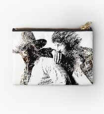Bruce and Clarence Drawing 1 WallsOfFameAust Zipper Pouch
