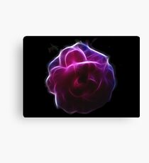 Glowing Rose Canvas Print