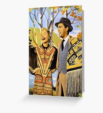 Paleface Paradise No.9 Greeting Card