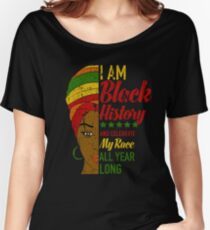 Ich bin schwarzer Geschichtsmonat Afrikanerin Baggyfit T-Shirt