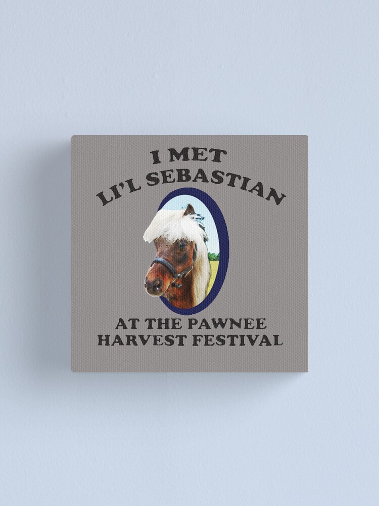 Alternate view of Li'l Sebastion Canvas Print