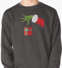 Sudadera cerrada Grinch mano presente