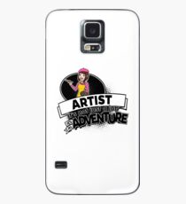 Female Artist Künstlerin - Adventure Hülle & Klebefolie für Samsung Galaxy