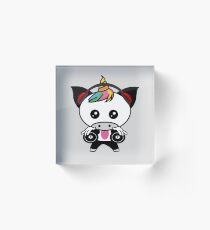 Unicorn DJ Acrylic Block