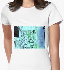 Space Gaming Women's Fitted T-Shirt