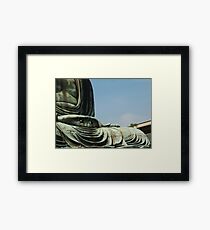 Buddha's hands Framed Print