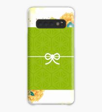 japanese style:001yellowgreen Case/Skin for Samsung Galaxy