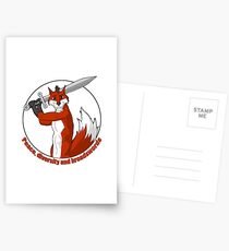 Peace, Diversity and Broadswords Postcards
