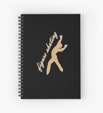 Figure skating Spiral Notebook