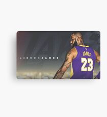 Lebron Lakers Canvas Print