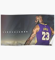 Lebron Lakers Poster