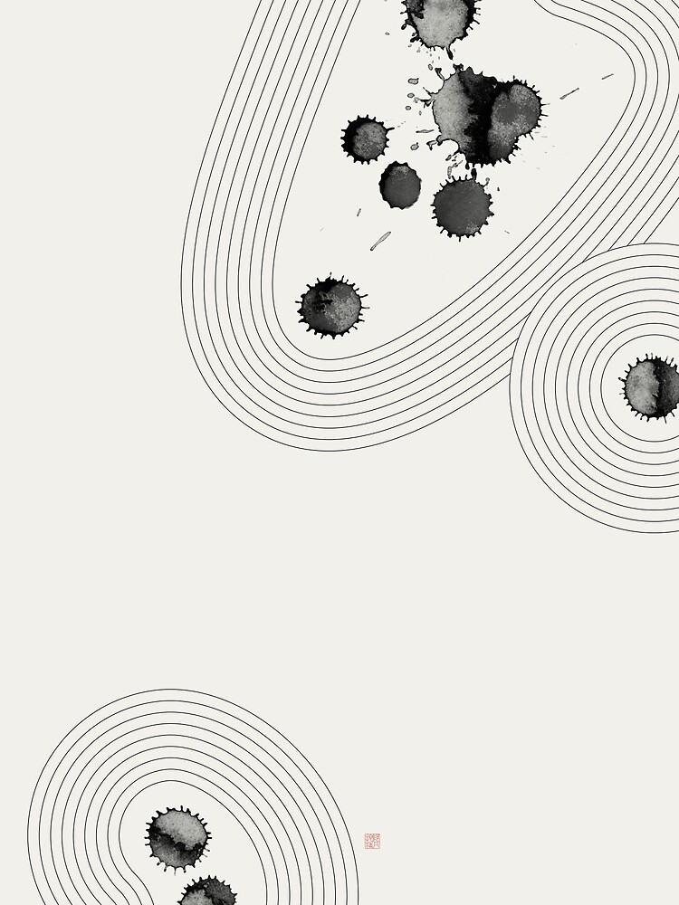 Accidental Zen Garden n°3 (West Meets East Series) by Thoth-Adan