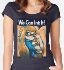 We Can Ink It! Women's Fitted Scoop T-Shirt