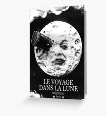 A Trip to the Moon (Le Voyage Dans La Lune) Greeting Card