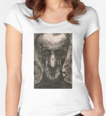 Ink Face Women's Fitted Scoop T-Shirt