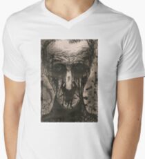 Ink Face Men's V-Neck T-Shirt