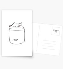 Bongo-Taschenkatze Postkarten