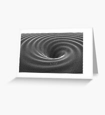 #blackandwhite #photography #monochrome #circle #abstract #pattern #dark #design #rug #spiral #horizontal #blackcolor #inarow #textured #nopeople #backgrounds Greeting Card