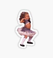 Toddlers and Tiaras Girl Sticker