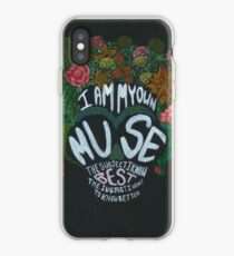 FRIDA KAHLO - MUSE - TYPOGRAPHIC iPhone Case
