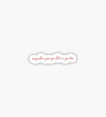 Anywhere You Go Watercolor Sticker