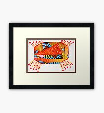 Sunset Blanket Framed Print