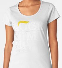 Sperr ihn ein. Trump anklagen Premium Rundhals-Shirt