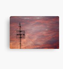 Modern Sunset Canvas Print