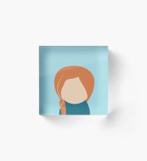 Princess Inspired Acrylic Block
