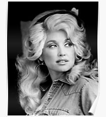 Dolly Parton 1970's Portrait Poster