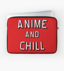 Anime and Chill Laptop Sleeve
