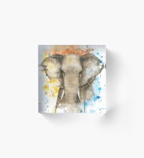 Elefant Acrylblock
