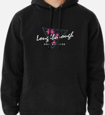 Retro 80s Neon 'Loughborough' Vintage East Midlands Pullover Hoodie