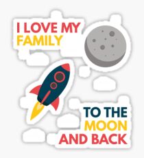 Family love love relatives brothers sisters gift Sticker